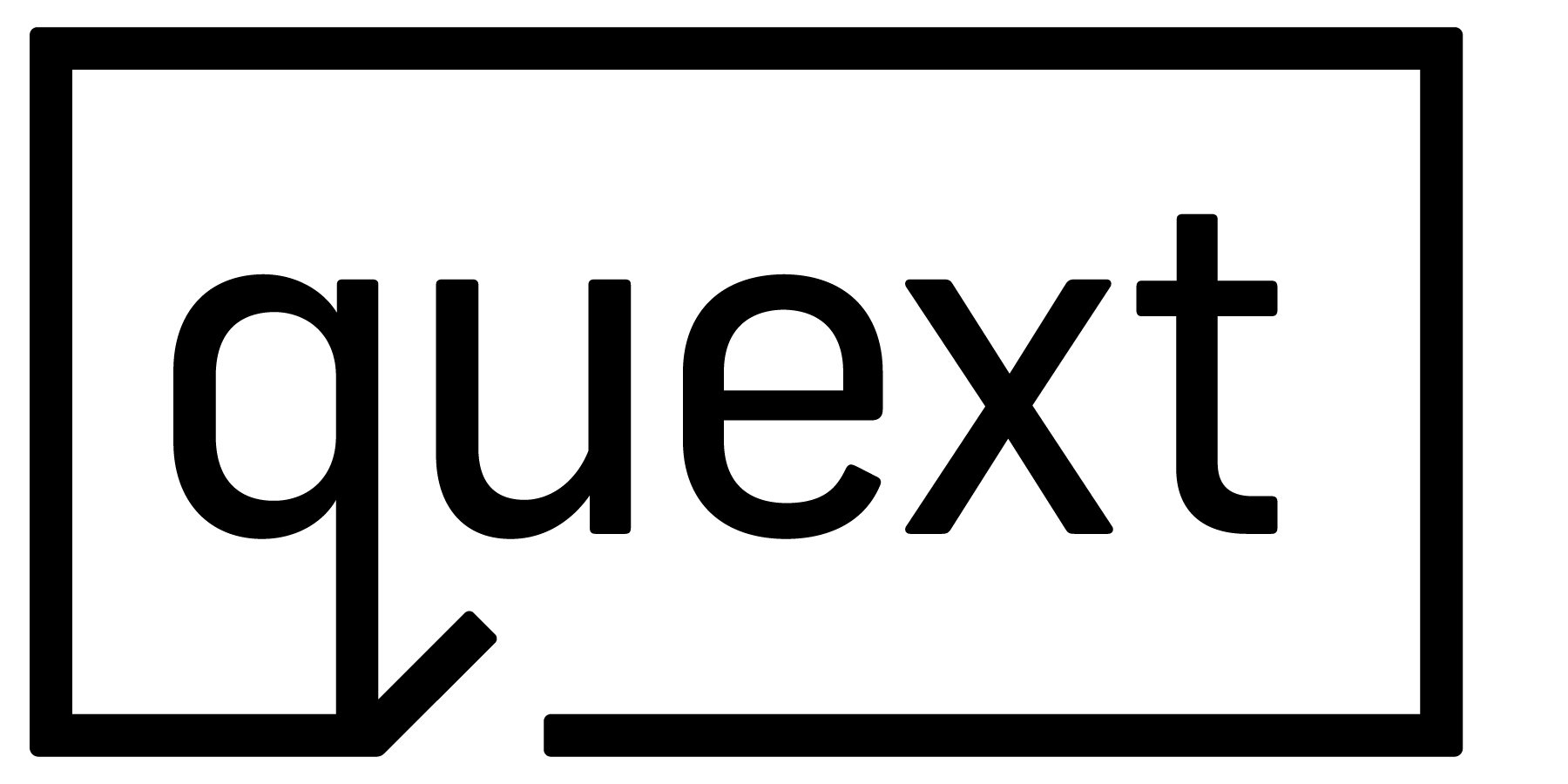 Quext Logo_RGB BLACK